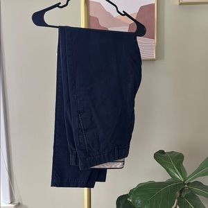 Men's navy blue pants. Banana Republic.
